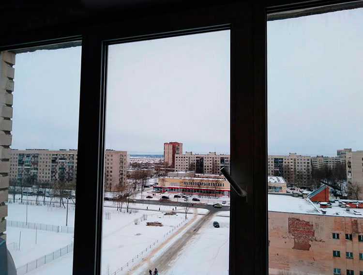 Новое пластиковое окно в городе Стрельна